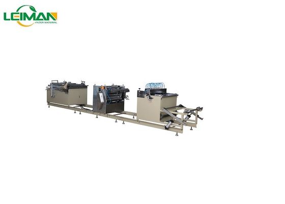 เครื่องทำกรองน้ำมันแบบพับกระดาษโรตารี่กว้าง 600mm